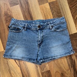 Classic Blue Denim Jean Shorts for Women